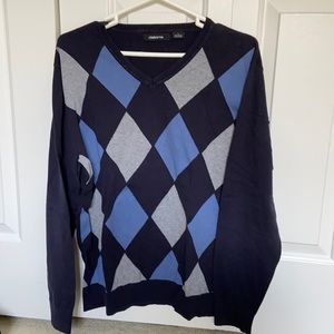 Vintage Argyle Sweater